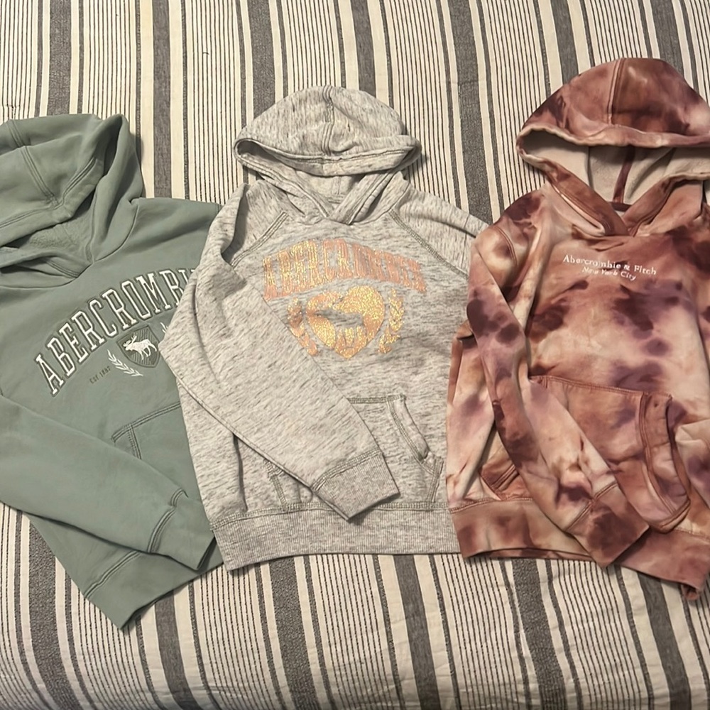 Abercrombie kids hoodies size 7/8